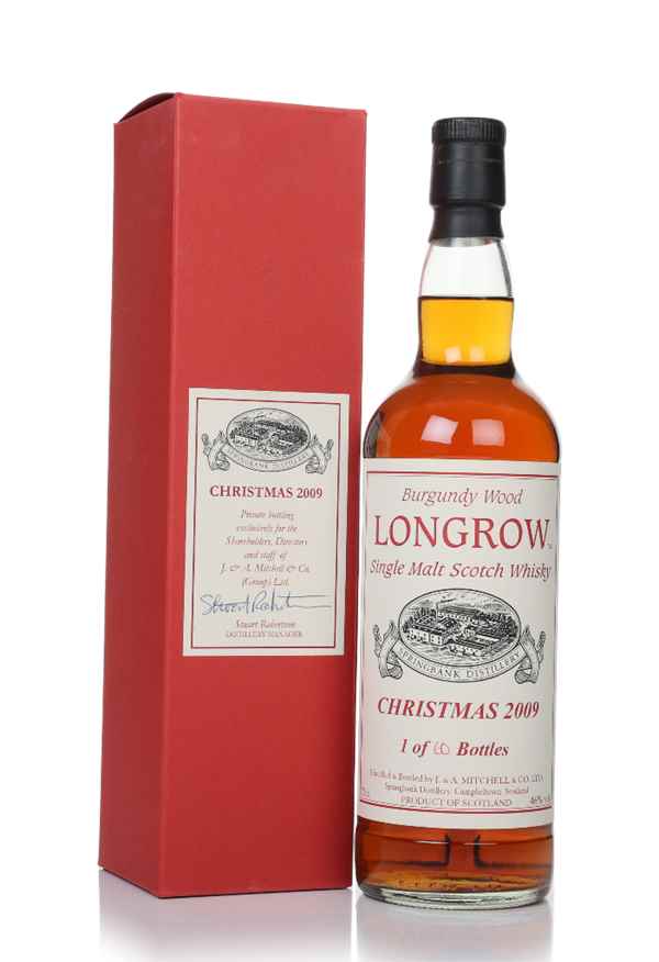 Longrow Christmas 2009 Burgundy Wood Scotch Whisky | 700ML at CaskCartel.com