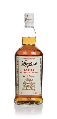 Longrow Red 15 Year Old - Pinot Noir Cask Matured Scotch Whisky | 700ML