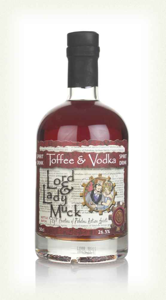 Lord & Lady Muck Toffee & Vodka Spirit Drink Liqueur | 500ML
