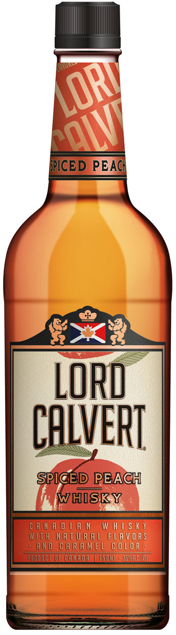 Lord Calvert Spiced Peach Flavored Canadian Whisky