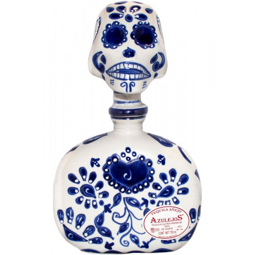 Los Azulejos Día de Muertos Añejo Tequila
