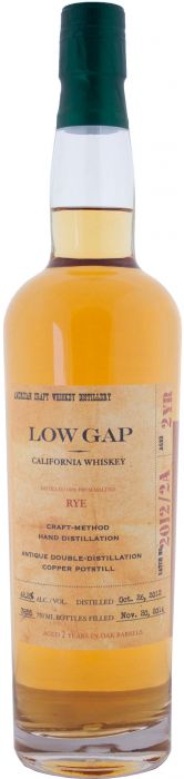 Low Gap Rye Whiskey - CaskCartel.com