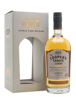 Laphroaig 27 Year Old (D.1990, B.2018), The Cooper’s Choice Scotch Whisky | 700ML at CaskCartel.com