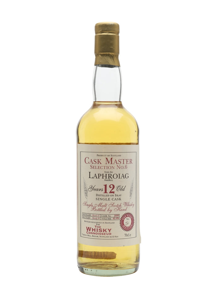 Laphroaig 1987 12 Year Old Cask Master Selection No.6 Islay Single Malt Scotch Whisky | 700ML