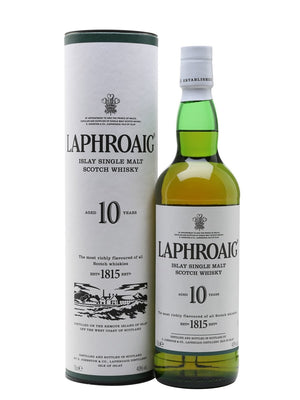 Laphroaig 10 Year Old Islay Single Malt Scotch Whisky | 700ML at CaskCartel.com