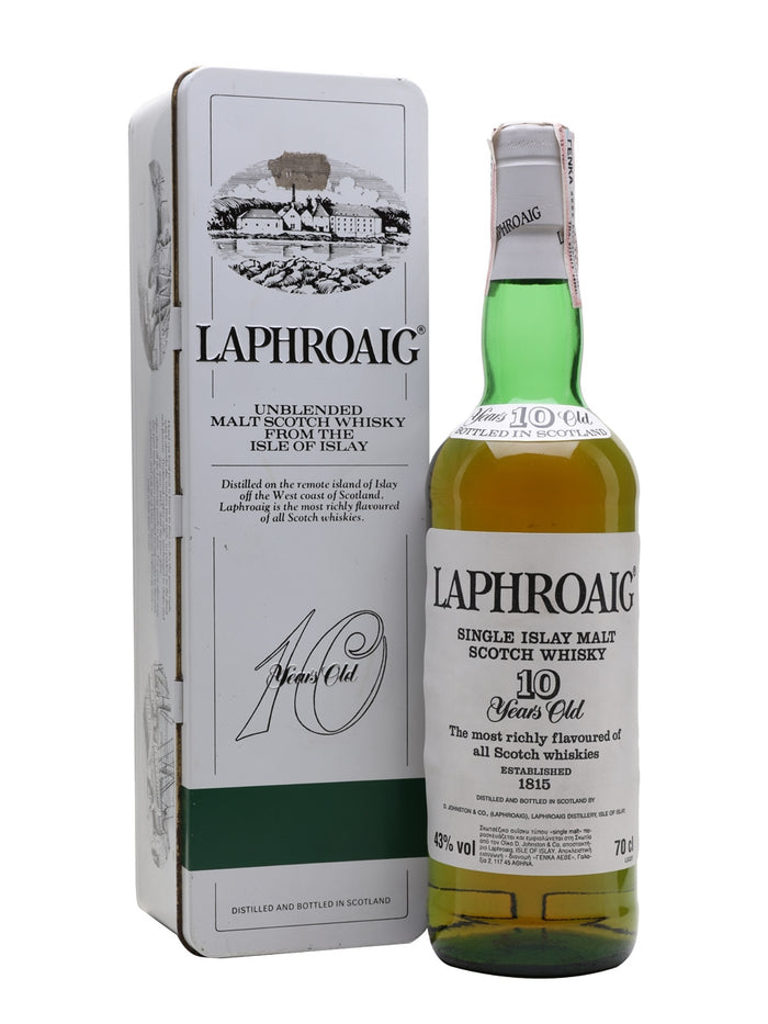 Laphroaig 10 Year OldBot.1990s (Pre Royal Warrant) Islay Single Malt Scotch Whisky | 700ML