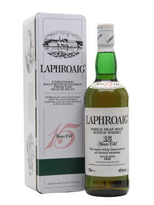 Laphroaig 15 Year Old Bot.1980s Islay Single Malt Scotch Whisky | 700ML at CaskCartel.com