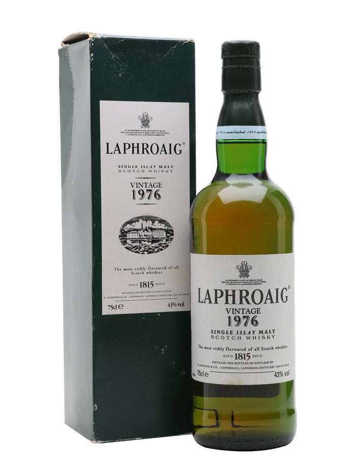 Laphroaig 1976 Islay Single Malt Scotch Whisky