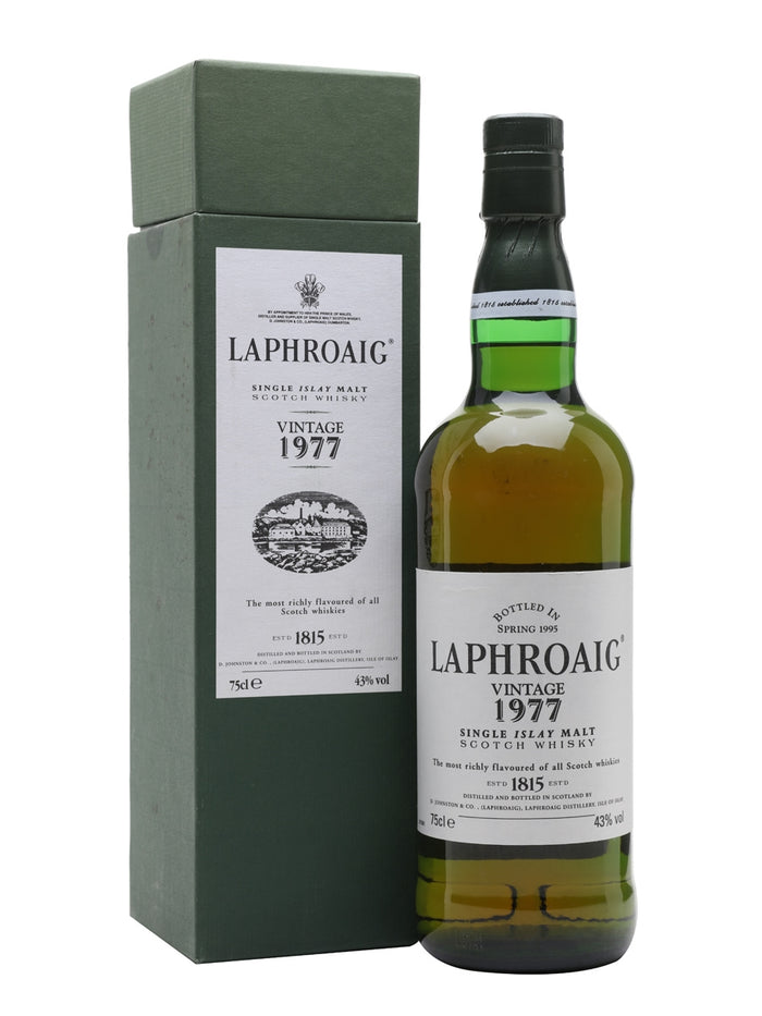 Laphroaig 1977 Bot.1995 Islay Single Malt Scotch Whisky