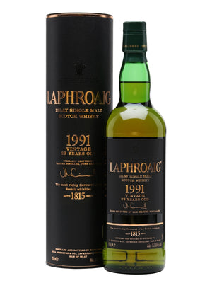 Laphroaig 1991 23 Year Old Islay Single Malt Scotch Whisky | 700ML at CaskCartel.com