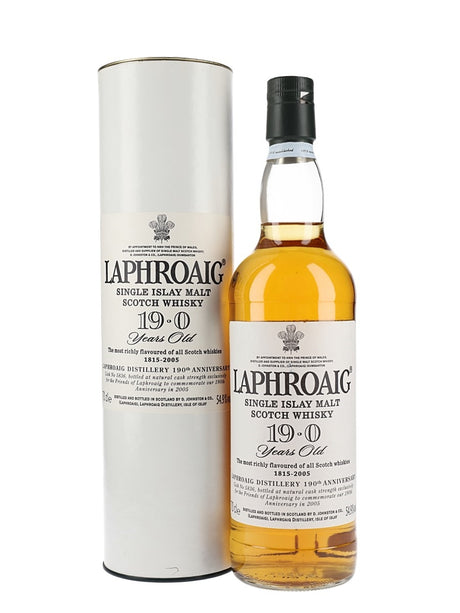 Laphroaig 19 Year Old 190th Anniversary Islay Single Malt Scotch Whisky | 700ML at CaskCartel.com