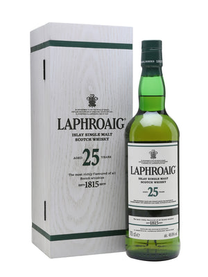 Laphroaig 25 Year Old Cask Strength Bottled 2016 Islay Single Malt Scotch Whisky - CaskCartel.com