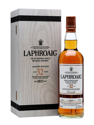 Laphroaig 32 Year Old Single Malt Scotch Limited Edition Whisky - CaskCartel.com