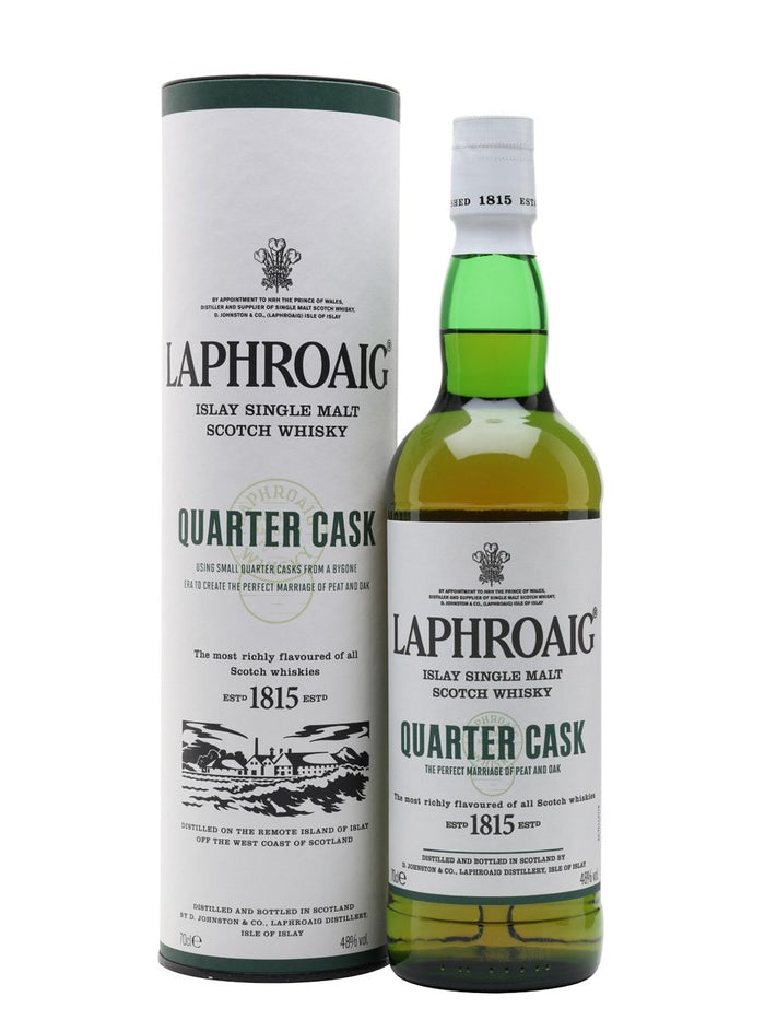 Laphroaig Quarter Cask Islay Single Malt Scotch Whisky | 700ML