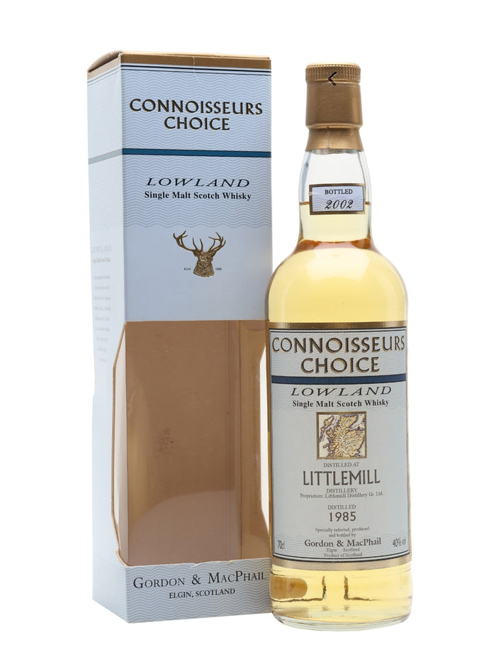 Littlemill 1985 Bot.2002 Connoisseurs Choice Lowland Single Malt Scotch Whisky | 700ML