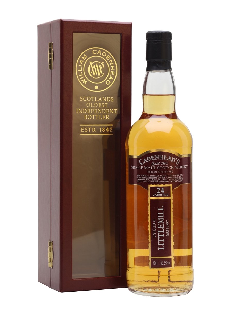 Littlemill 1992 24 Year Old Cadenhead's Lowland Single Malt Scotch Whisky | 700ML at CaskCartel.com