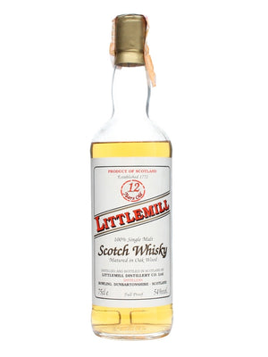 Littlemill 12 Year Old (Bottled 1970s/1980s) Scotch Whisky at CaskCartel.com
