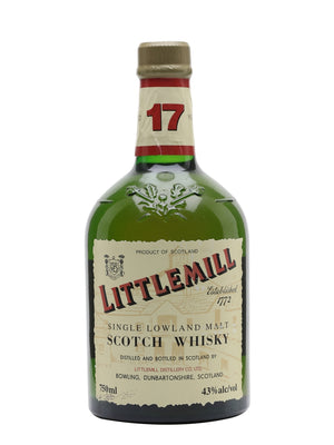 Littlemill 17 Year Old Bot.1980s Lowland Single Malt Scotch Whisky | 700ML at CaskCartel.com