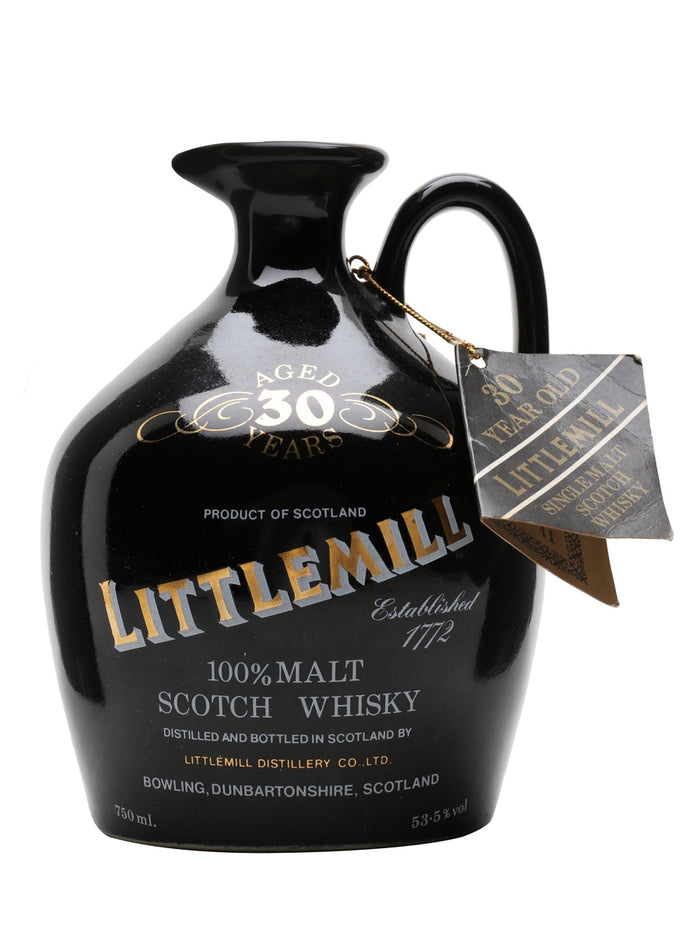 Littlemill 1950 30 Year Old Decanter OB Lowland Single Malt Scotch Whisky