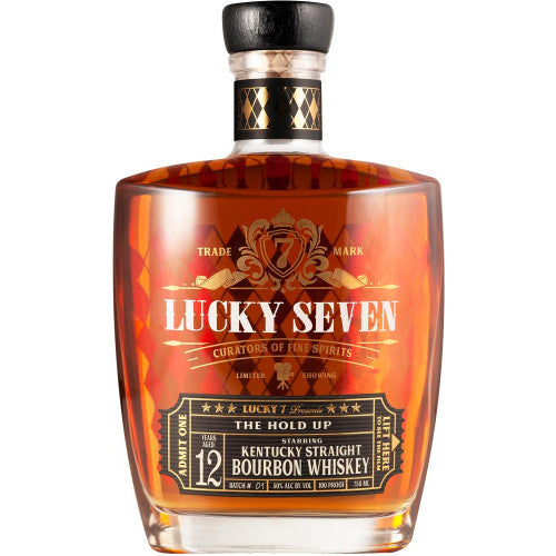 Lucky Seven 'The Hold Up' 12 Year Old Bourbon Whiskey