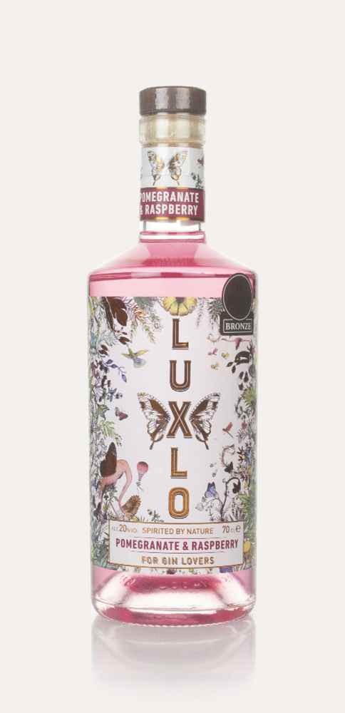 Luxlo Pomegranate & Raspberry Spirit | 700ML at CaskCartel.com