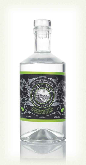 Lyme Bay Elderflower & Cucumber Gin | 700ML at CaskCartel.com