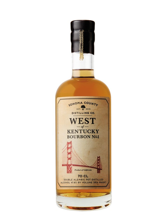Sonoma Country West Of Kentucky No.1 Cherrywood Smoked Whiskey