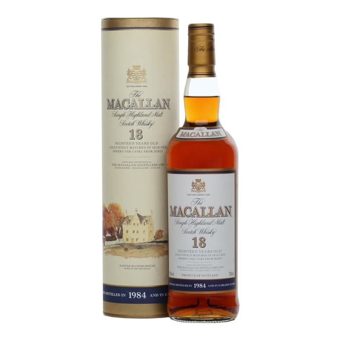 The Macallan 18 Year Old 1984 Sherry Oak Single Malt Scotch Whisky