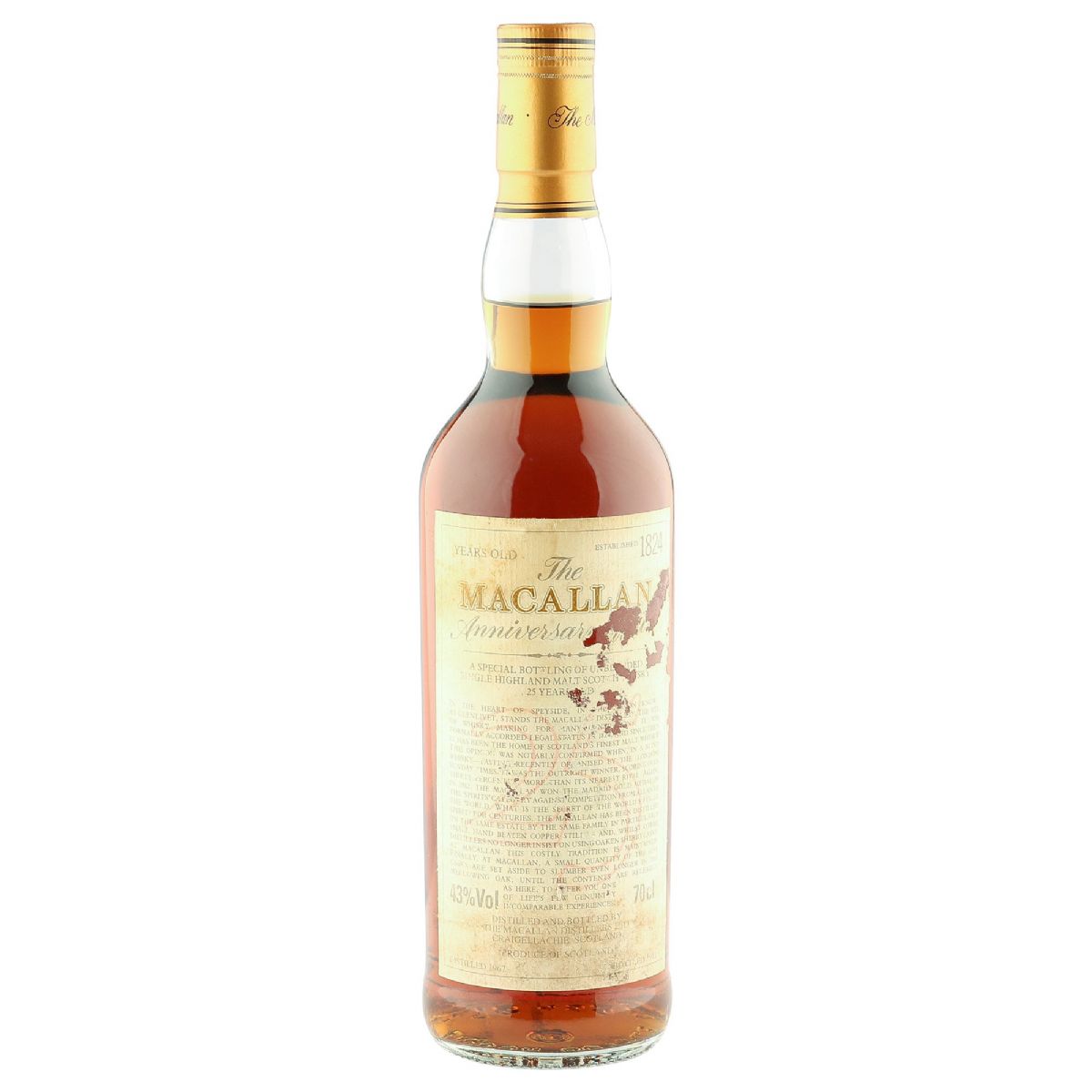 BUY] Macallan 25 Year Old Anniversary Malt (No Box) Single Malt