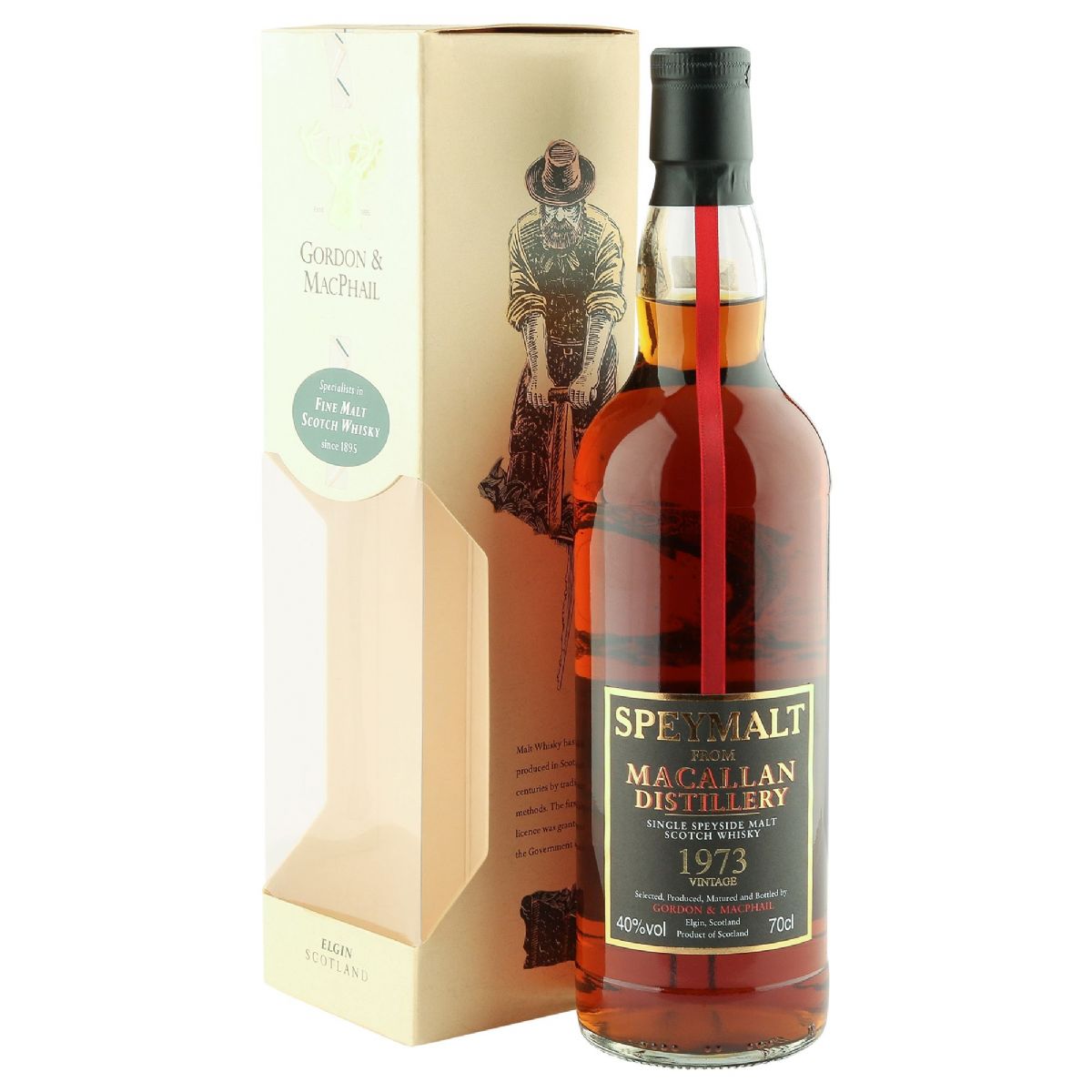 Gordon & MacPhail 1973 Macallan Speymalt 33 Year Old Single Malt Scotch Whisky - CaskCartel.com