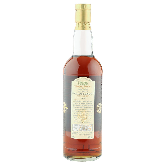 Macallan-Glenlivet Vintage 1974, (Bottled 1996) Murray McDavid Scotch Whisky | 700ML