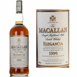 Macallan 1990 Elegancia 12 Year Old Speyside Single Malt Scotch | 1L at CaskCartel.com