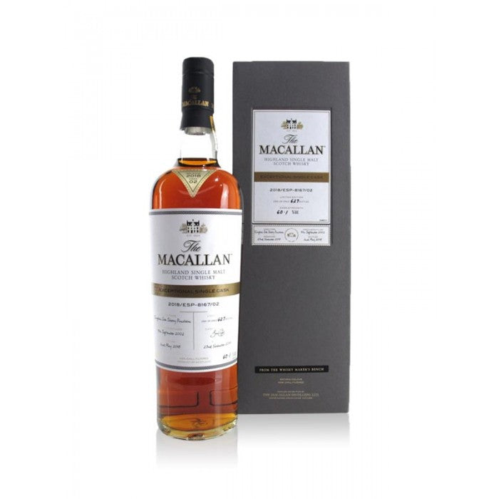 Macallan Exceptional Single Cask #8167/02 Single Malt Scotch Whisky