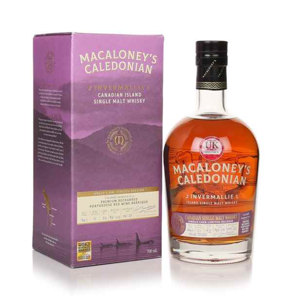 Macaloney’s Caledonian (cask 67) - Invermallie Red Wine Barrique Canadian Whisky | 700ML at CaskCartel.com