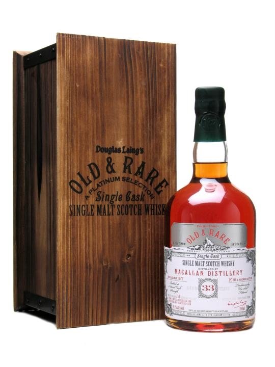 The Macallan 33 Year (Douglas Laing Bottling) Old Single Malt Scotch Whisky at CaskCartel.com