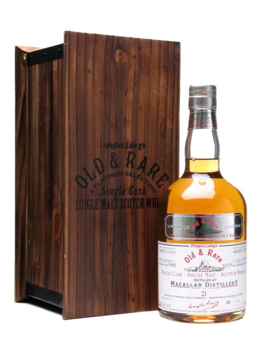 Macallan 1988 DL 21 Year Old Single Malt Scotch Whisky