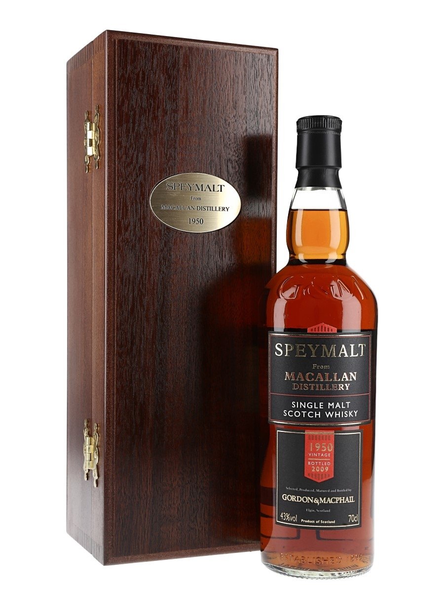 Macallan 1950 Bot.2009 Speymalt Gordon & Macphail Speyside Single Malt Scotch Whisky | 700ML at CaskCartel.com