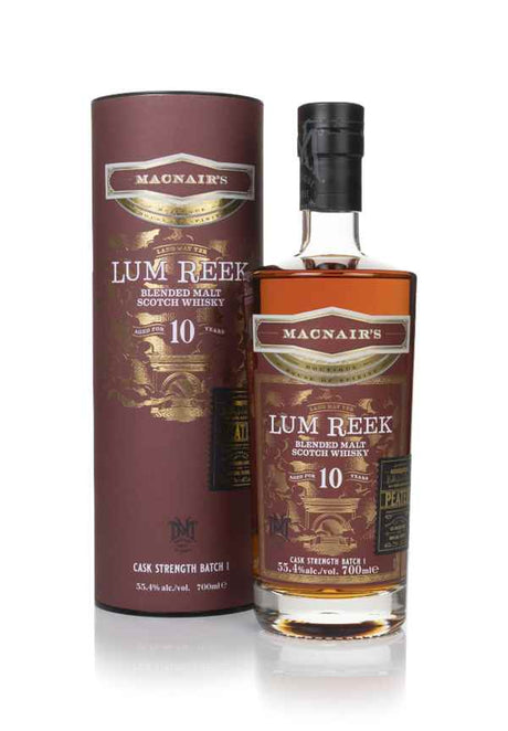 MacNair’s Lum Reek 10 Year Old (Batch 1) Scotch Whisky | 700ML at CaskCartel.com