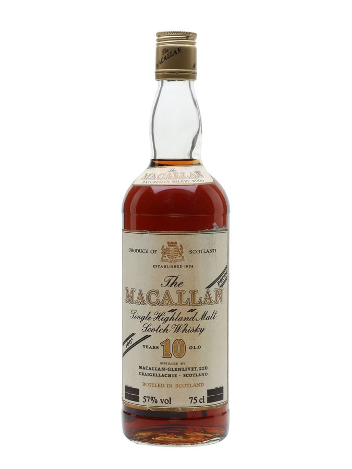 Macallan 10 Year Old 100 Proof Bot.1980s Speyside Single Malt Scotch Whisky