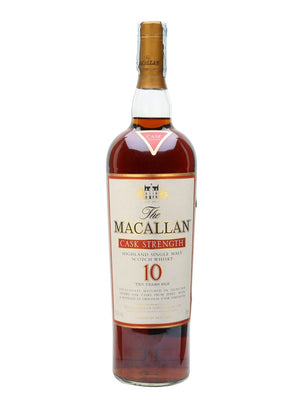 Macallan 10 Year Old Cask Strength Speyside Single Malt Scotch Whisky | 1L at CaskCartel.com