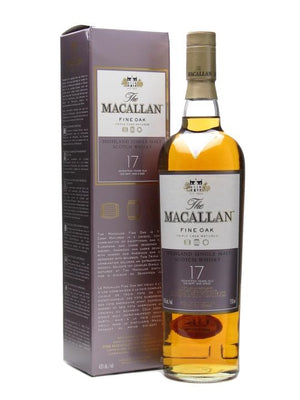 The Macallan Fine Oak 17 Year Old Single Malt Scotch Whisky - CaskCartel.com