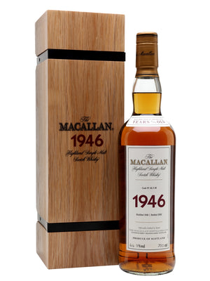 Macallan 1946 56 Year Old Fine & Rare (Cask 46/3M) Speyside Single Malt Scotch Whisky - CaskCartel.com