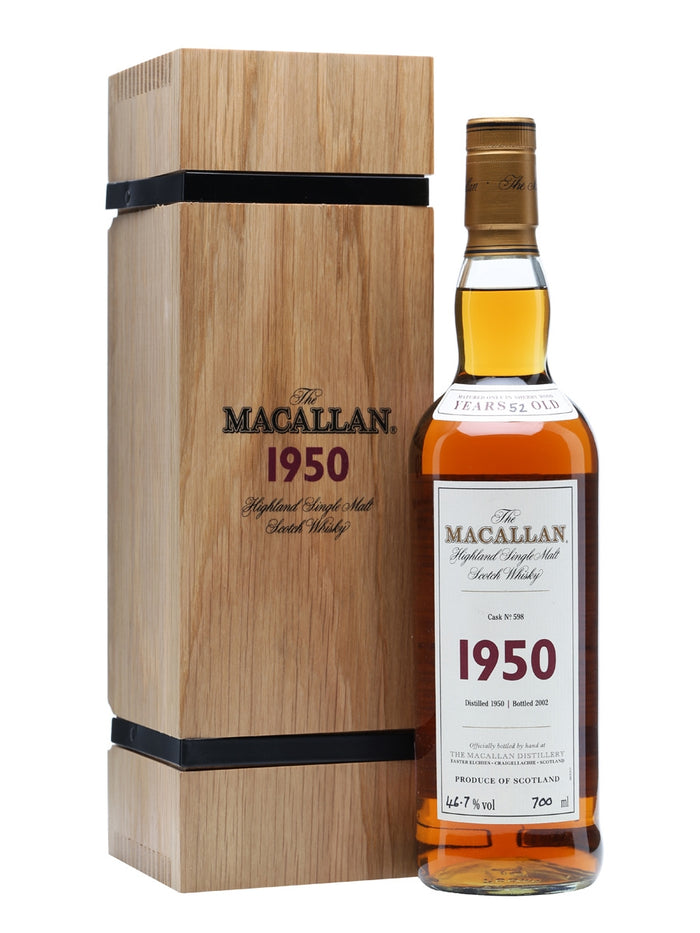 The Macallan Fine 1950 & Rare Vintage Single Malt Scotch Whisky