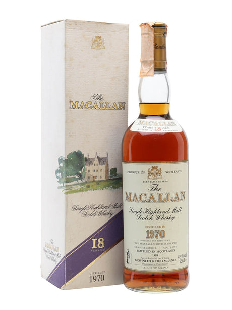 Macallan 18 Year Old (D.1970, B.1988) Scotch Whisky at CaskCartel.com
