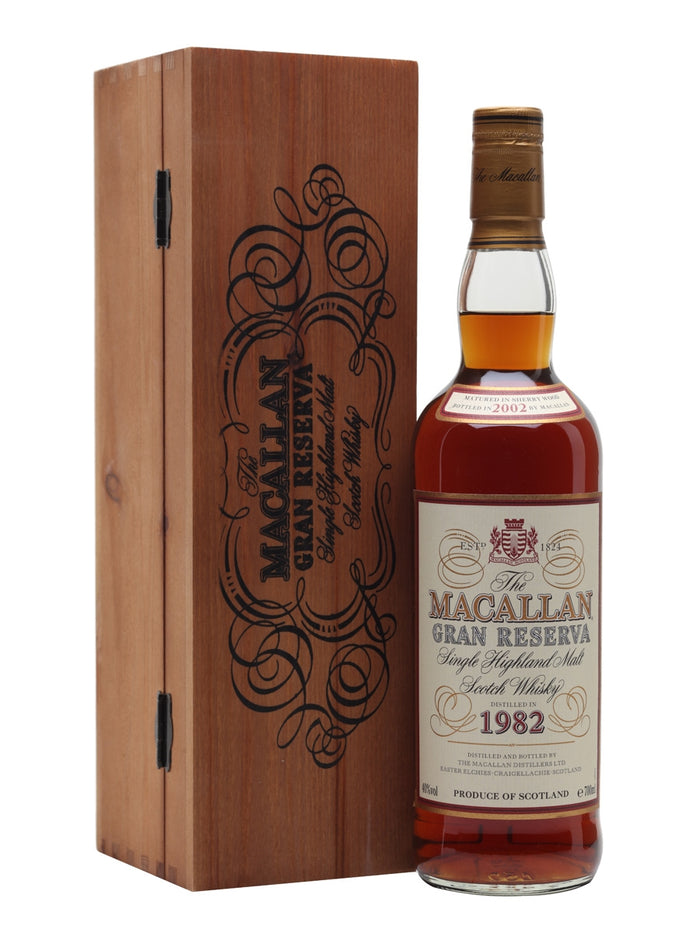 Macallan 1982 Gran Reserva Speyside Single Malt Scotch Whisky