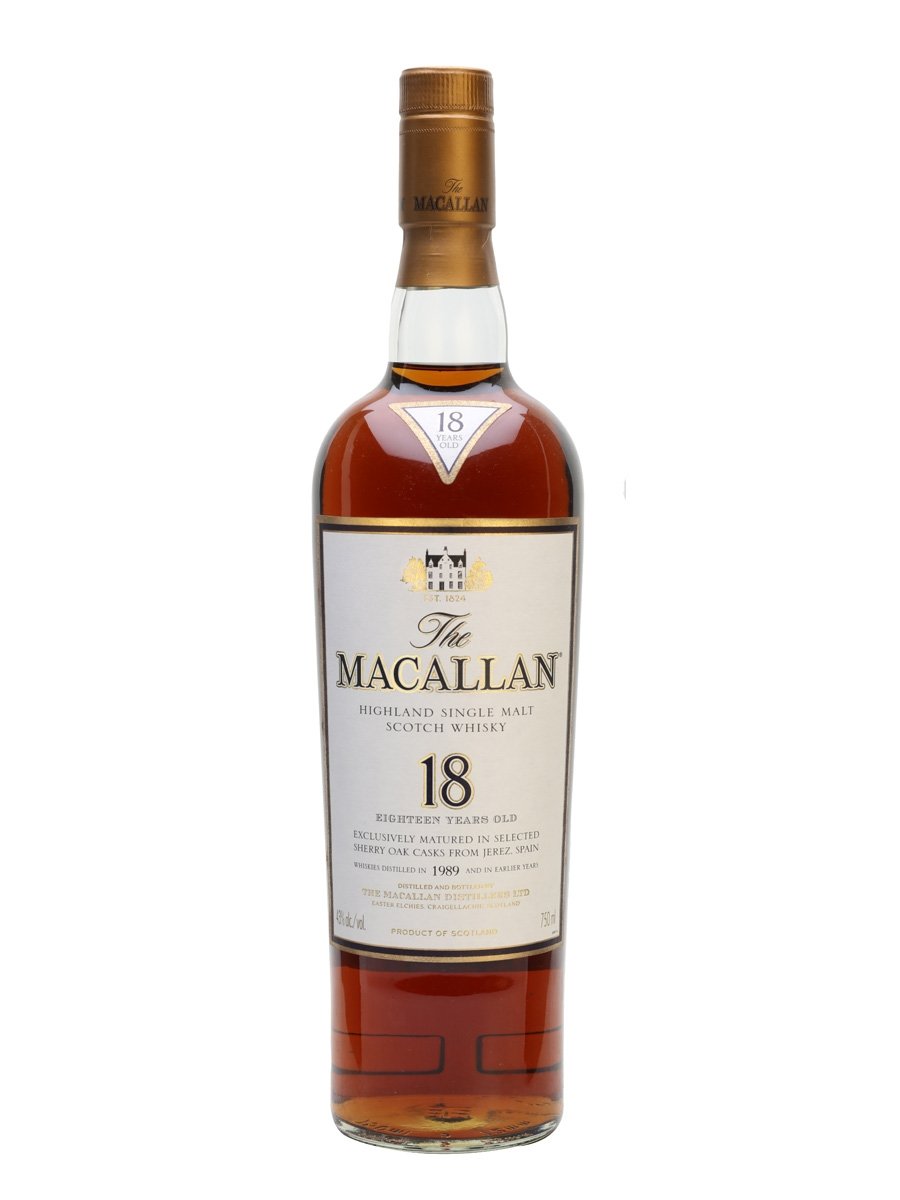 BUY] Macallan 1989 18 Year Old Speyside Single Malt Scotch Whisky 