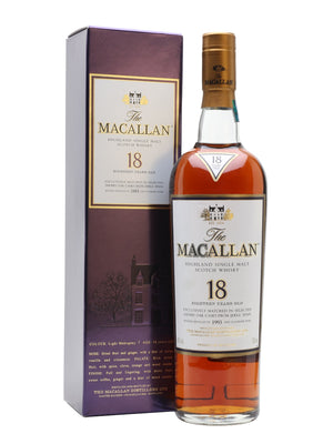 Macallan 1993 18 Year Old Sherry Oak Speyside Single Malt Scotch Whisky - CaskCartel.com