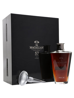 Macallan 57 Year Old Lalique Crystal Speyside Single Malt Scotch Whisky at CaskCartel.com