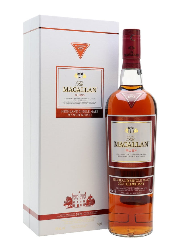 Macallan Ruby The 1824 Series Speyside Single Malt Scotch Whisky | 700ML at CaskCartel.com