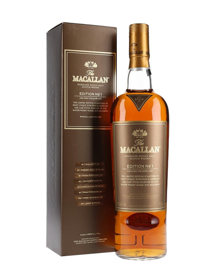 Macallan Edition No. 1 Single Malt Scotch Whisky